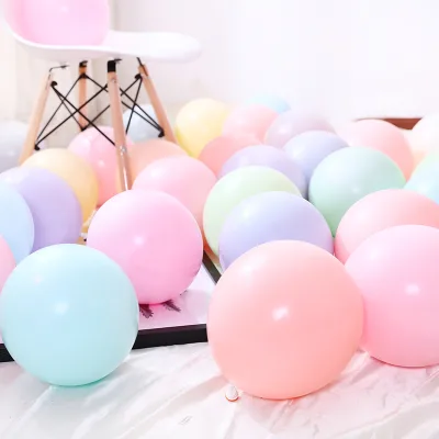 Factory Hot Sale Balloons Wedding Decor 24 Inch Pastel Color Ballon Large Latex Macaron Balloons for Party Decoration