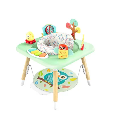 Baby 360 Degree Swivel Jumping Chair New Style Fitness Play Set Infant Activity Center with Music Light Made Durable Plastic