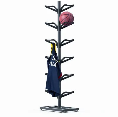 New Designed Basketball Rack Large Capacity Ball Stand Basketball Rack Ball Storage Display Ball Game Training Equipment
