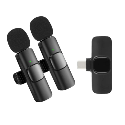 Wholesale Wireless Mic Clip Microphone Conference Live Lavalier Microphone with Receiver