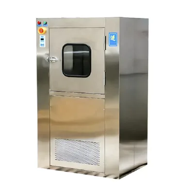 Portable Dustfree Stainless Pass Box for UV Germicidal Cleanroom Transfer Windows for Biochemical