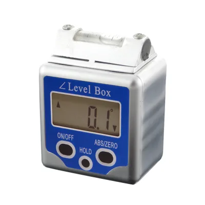 Convenient 4x90 Degree Precision Digital Protractor with Magnetic Base
