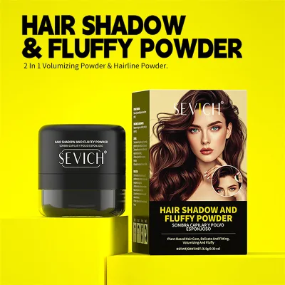 SEVICH Hair Root Filling Powder Hairline Shadow Natural Hair Volumizing Seamless Look Oil Control All Day