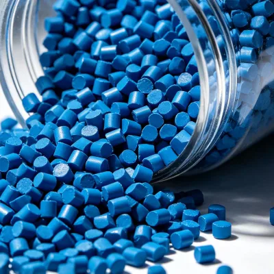 High Flow Blue Masterbatch Large Industrial Plastic Pallet
