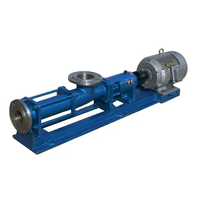 Self Priming Mud Transfer Mono Screw Horizontal Pump Meat Transfer Pump