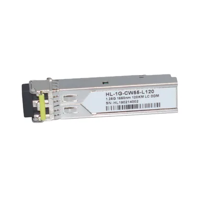 1.25G CWDM 1550nm 120km LC Interface with DDM Long Distance Transceiver Module Optical