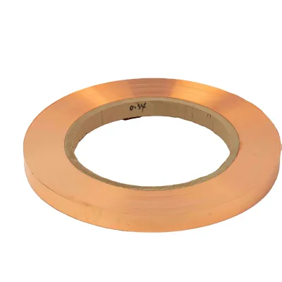 Low MOQ 99.99% T2 Pure Copper Strips 0.8mm C1100 Copper Strip Coil T2 Copper Strip Coil for Shielding