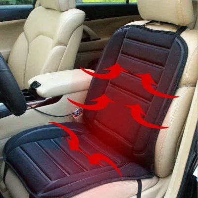 12V Universal Fast Heated Car Seat Cover Winter Driver Protector Warmer Cushions & Pillow Front Seat Protector & Cover