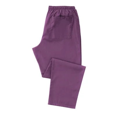 Housekeeping Staff Uniform 100% Cotton Twill Plain Hotel Trouser Pants Customized Color & Logo Unisex