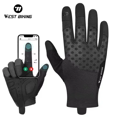 WEST BIKING Wholesale Outdoor Training Fitness Exercise Cycling Dirtbike Hand Gloves for Bike Motorcycle