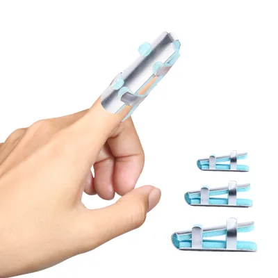 Foam Padded Aluminum Finger Protector Orthopedic Fracture Fixation Hand Finger Splint,S/M/L,3 Size HA01859