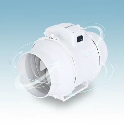 8'' AC Wind Wheel Lower Noise In-Line Duct Fan