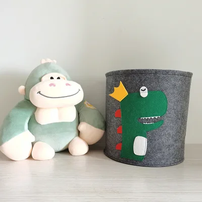 Soft Foldable Felt Storage Cube Organizer Bin Single-Tier Toy and Item Storage for Clothing Toy Bin for Organizing Your Items