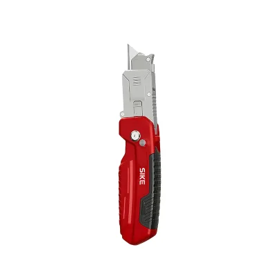 All Steel Heavy Duty Design Retractable Utility Knife for Wallpaper Trimming, Box Cutting, Cable Stripping