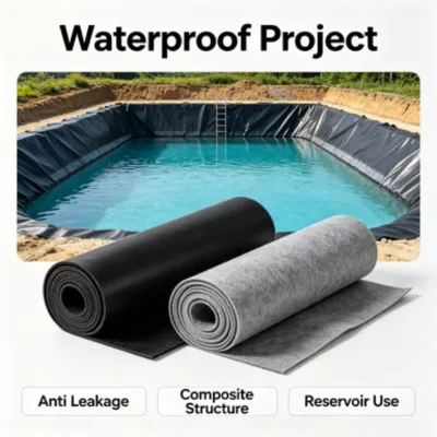 Strong Tear Resistant Separation Permeable Geotextile for Municipal Engineering Land Reclamation
