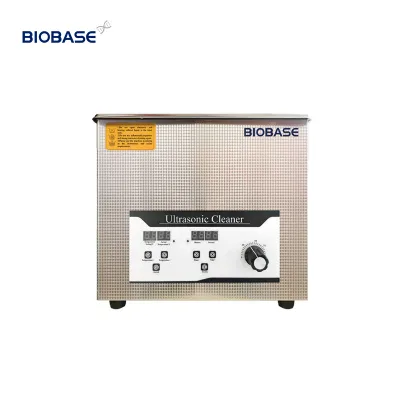 BIOBASE China Ultrasonic Cleaner UC-24VAD LED Display 10L Table Top Ultrasonic Cleaner Use for Lab