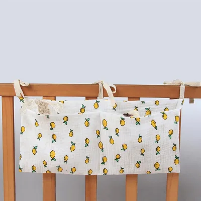 Multifunctional Hanging Baby Diaper Storage Bag With 2 Pocket Portable Nappy Bag