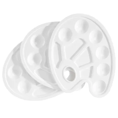 Top Selling 17*23cm 10 Wells Plastic Palette of Art Materials