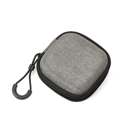 Wholesale Oxford Multifunction 3c Accessories Storage Box Grey Headphone Protective case Small Eva Hard case With Hanger