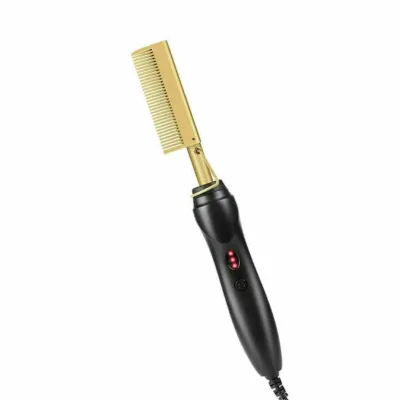 RTS J Wet and Dry Moustache Comb Portable Flat Comb Thermostatic Hair Curling Iron with Box