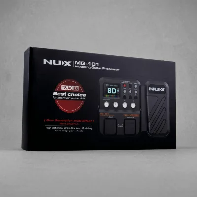 NUX-MG101 guitar effect pedal is available for immediate shipment. Suitable for electric guitars, electric basses and other guit