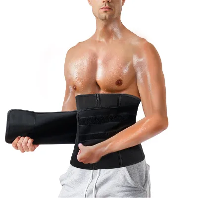 Men Weight Loss Workout Fitness Waist Sweat Reductoras Neoprene Sauna Slimming Belt Waist Trainer Belt