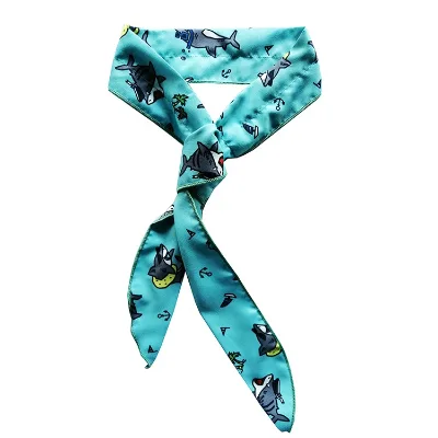 Customized Pattern Cooling Neck Wraps in Summer, Cooling Gel Scarf for Relief.