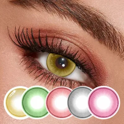 Magic Eye Opal Wholesale Soft Cosplay Crazy Eye Anime Sharingan Contact Lenses