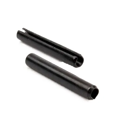 GB879.1 Heavy Duty Elastic Cylindrical Pin M6M8M10 Manganese Steel Straight Slot Positioning Slotted Spring Pin Bright Finish