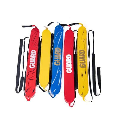 40''/50'' Swimming Pool Lifeguard Rescue Tube NBR Vinyl Coating Foam Buoy Customizable OEM Printed Soft Foam Rescue Tube