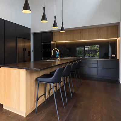 High End American Inset Cuisine Hdf Shaker Door Style Kitchen Cabinets
