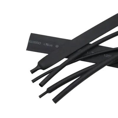 Black Flame Retardant Waterproof Heat Shrink Electric Cable Sleeving Tubing CHL3730