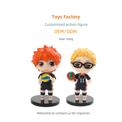Q-Style New Condition ODM Model Anime Basketball Boy Action Figurine Series Cartoon PVC Toy Collection in Color Box