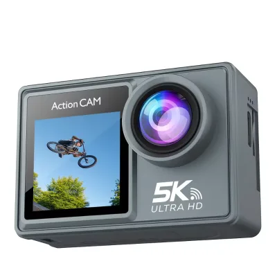 Customized Brand 5K Waterproof Action Sports Camera Vlogging Camara for Motorcycle Bicycle Other Adventures Go Pro Alternative
