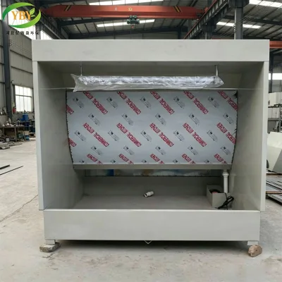 Industrial Water Curtain Cabinet with Motor, Stainless Steel Paint Fume Removal Equipment for Furniture & Hardware Spraying