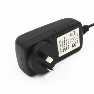 Industrial 12V 2A DC Power Supply Waterproof 24W Charger for Outdoor IP Cameras & Sensors