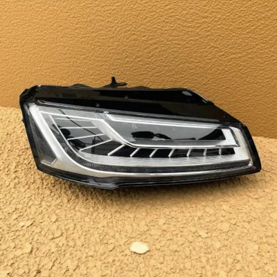 Original Factory Matrix LED Headlight Assembly for 12-18 Models A8L/S8 6000k Color High-End Replacement for Old Headlights