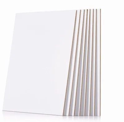 White Melamine Backup Board for PCB Drilling