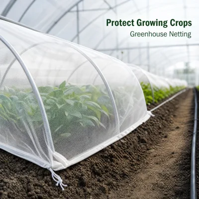 Small Order Acceptable Weather Resistant Insect Protection Net With Anti Aging Additive for Whitefly Control Single Strand