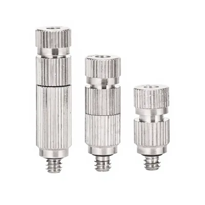DaringFish Professional High Pressure Electric Metal Garden Water Spray Bottle Nozzle Mist for Park Fog