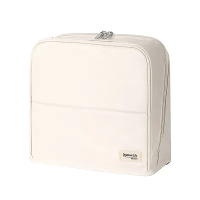 Wholesale Multifunctional Vertical Oxford Cloth Makeup Bag Large Capacity Magnetic Cosmetic Storage Organizer Stand-Up Phone