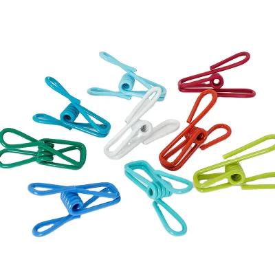 10 / Pack 10 Colorful Multi-functional Clothes-drying Clip Fixed Photo Clip Creative Non-slip Sealing Clip