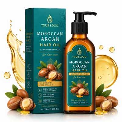 Nourishing Conditioning Anti Frizz Smoothing Repairing Deep Hydrating Dry Damaged OEM ODM Best Natural Moroccan Argan Hair Oil