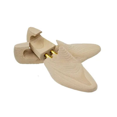 Wholesale Adjustable Shoe Tree Support Stretcher High Quality Wooden Custom Logo Shoe Tree