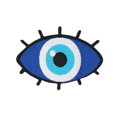 Hot Sale Iron on Peach Eye Skull Lips Rose Woman Patch for Clothes Bag Decoration