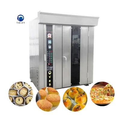 Industrial Big Bakery Cupcake Loaf Rotary Oven 32 Tray Electrical / Gas Commercial for Sale