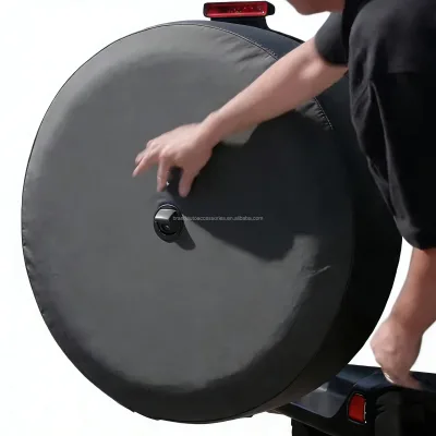 SUV Spare Tire Cover Sun protection and Dust-proof Cover Support for Advertising LOGO