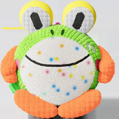 Yun Eco-Friendly Electric Jumping Ball Chew Toy for Dogs Durable Pineapple Velvet PP Cotton Relieves Boredom Teething Teddy