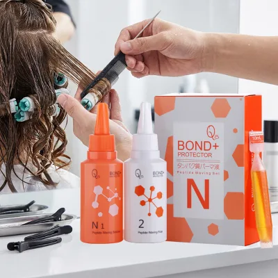 Factory Price Salon Quality Q8 BOND+ Peptide Long Lasting Hair Curling Cream Professional No Stimulation Hair Wave Perm Lotion