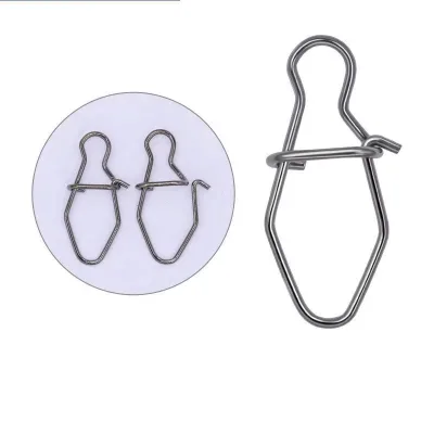 Stainless Steel Fishing Connecting Rings Diamond Shaped Lure Pins Wire Forms Springs